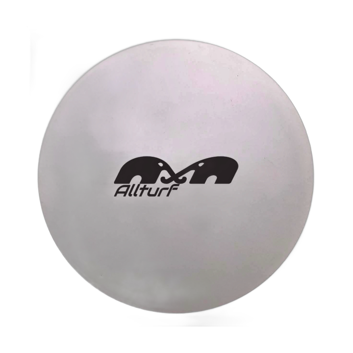 TK practice field hockey ball with logo on surface