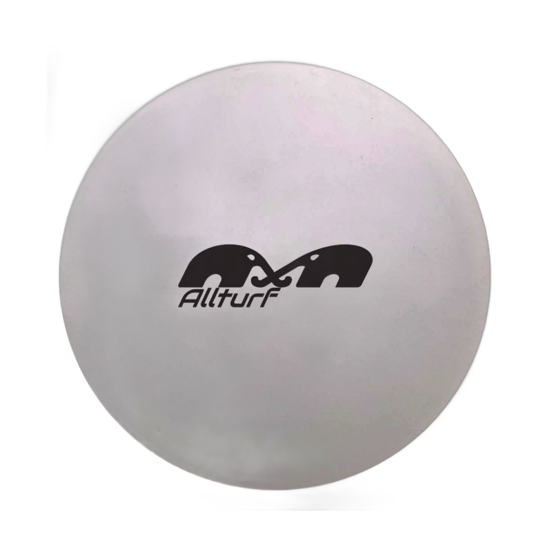 TK practice field hockey ball with logo on surface