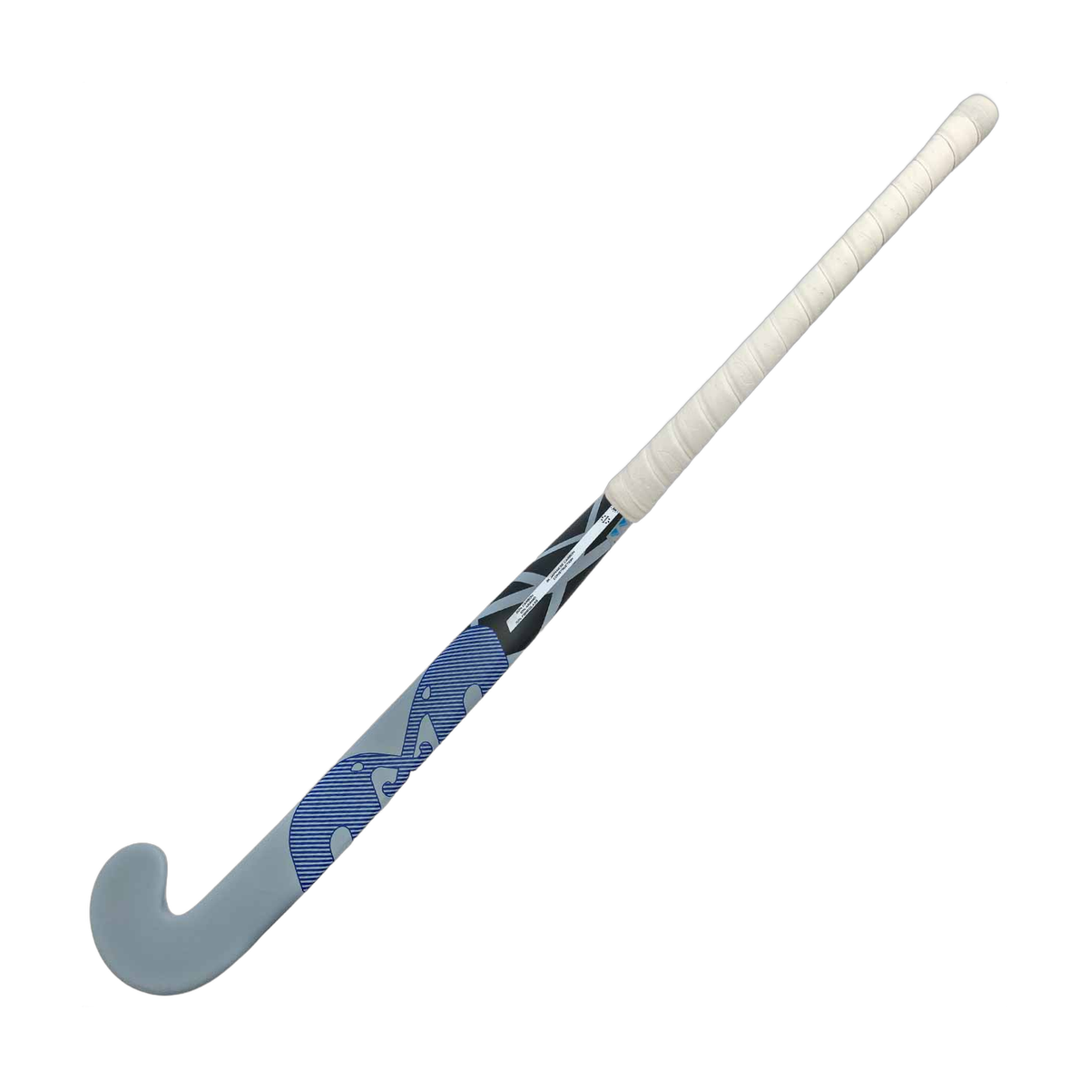 TK P5 control bow field hockey stick with textured surface and graphic detailing