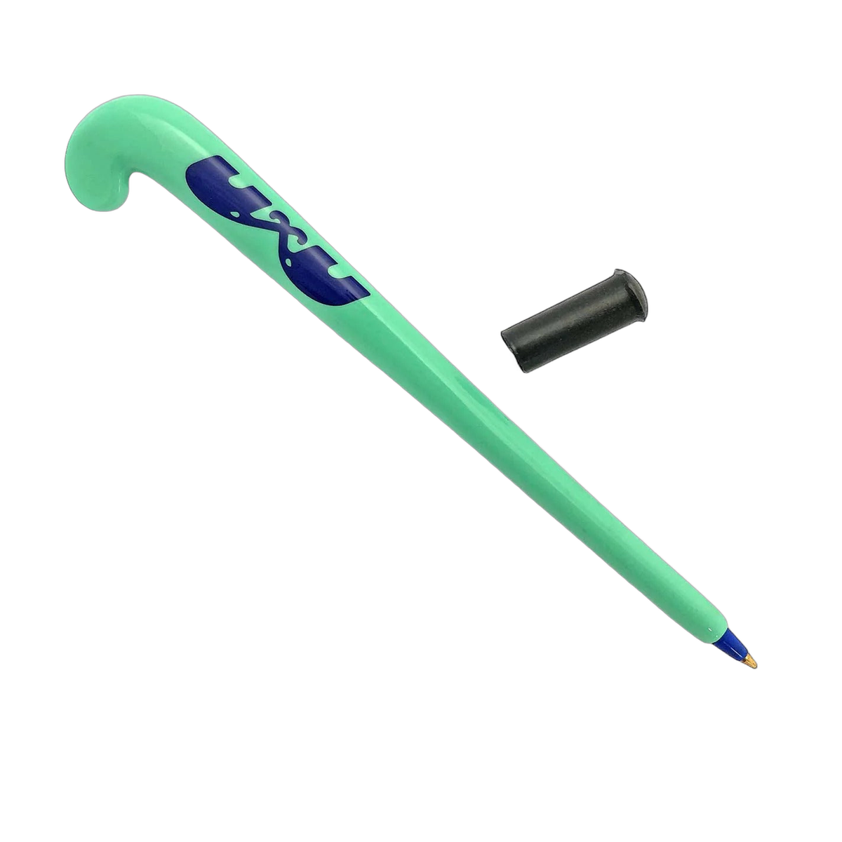 TK field hockey stick pen with full-length stick design and printed logo
