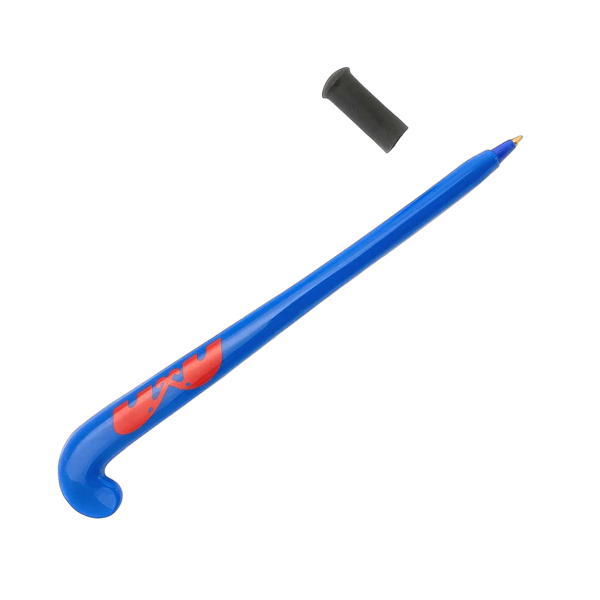 TK field hockey stick pen with full-length stick design and printed logo