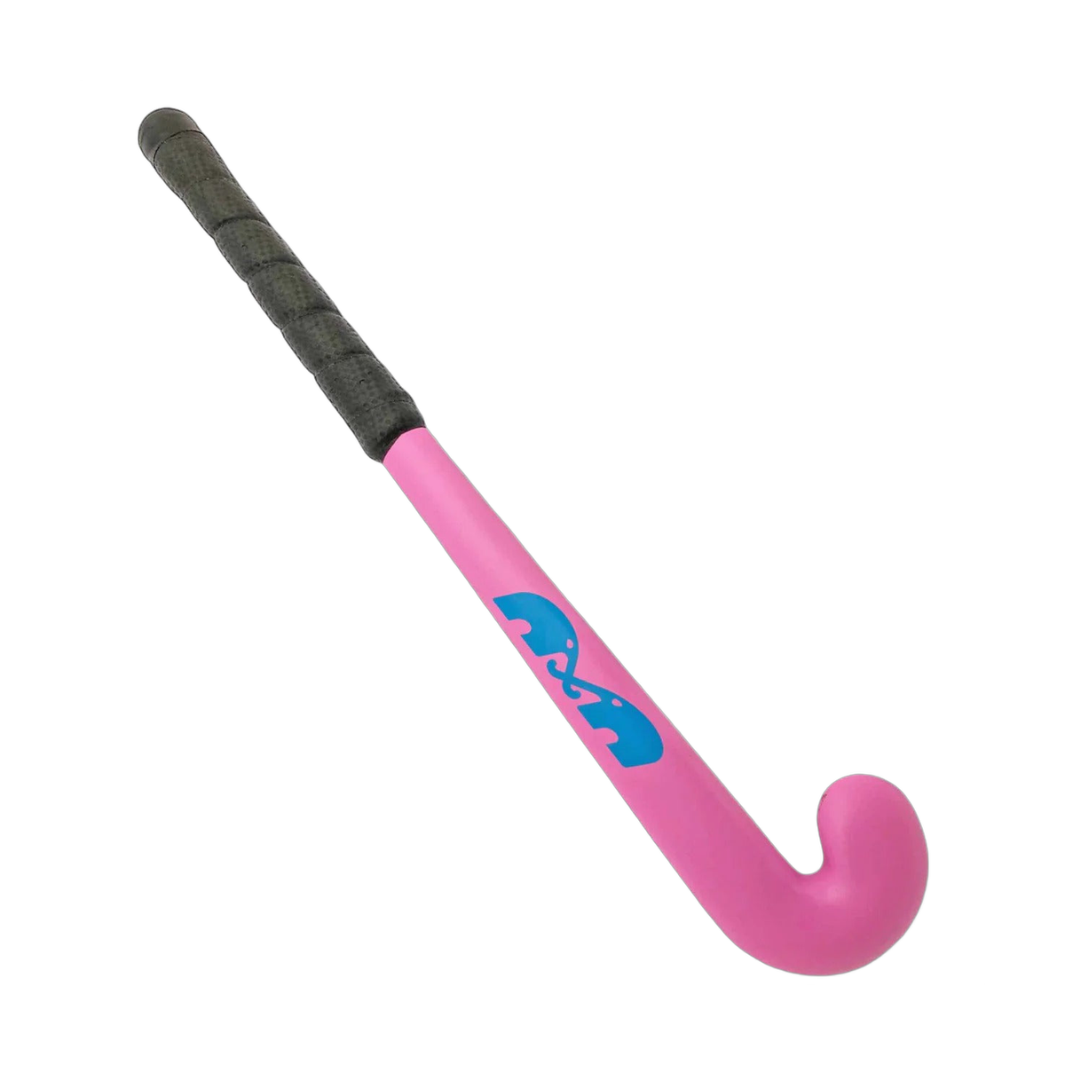 TK 18-inch mini field hockey stick with compact design and textured grip handle