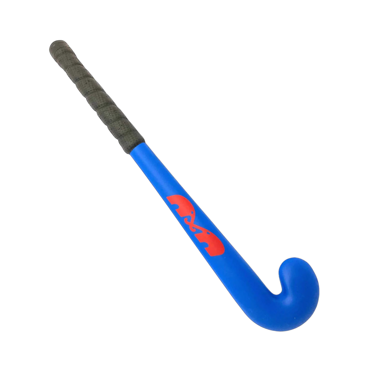 TK 18-inch mini field hockey stick with compact design and textured grip handle