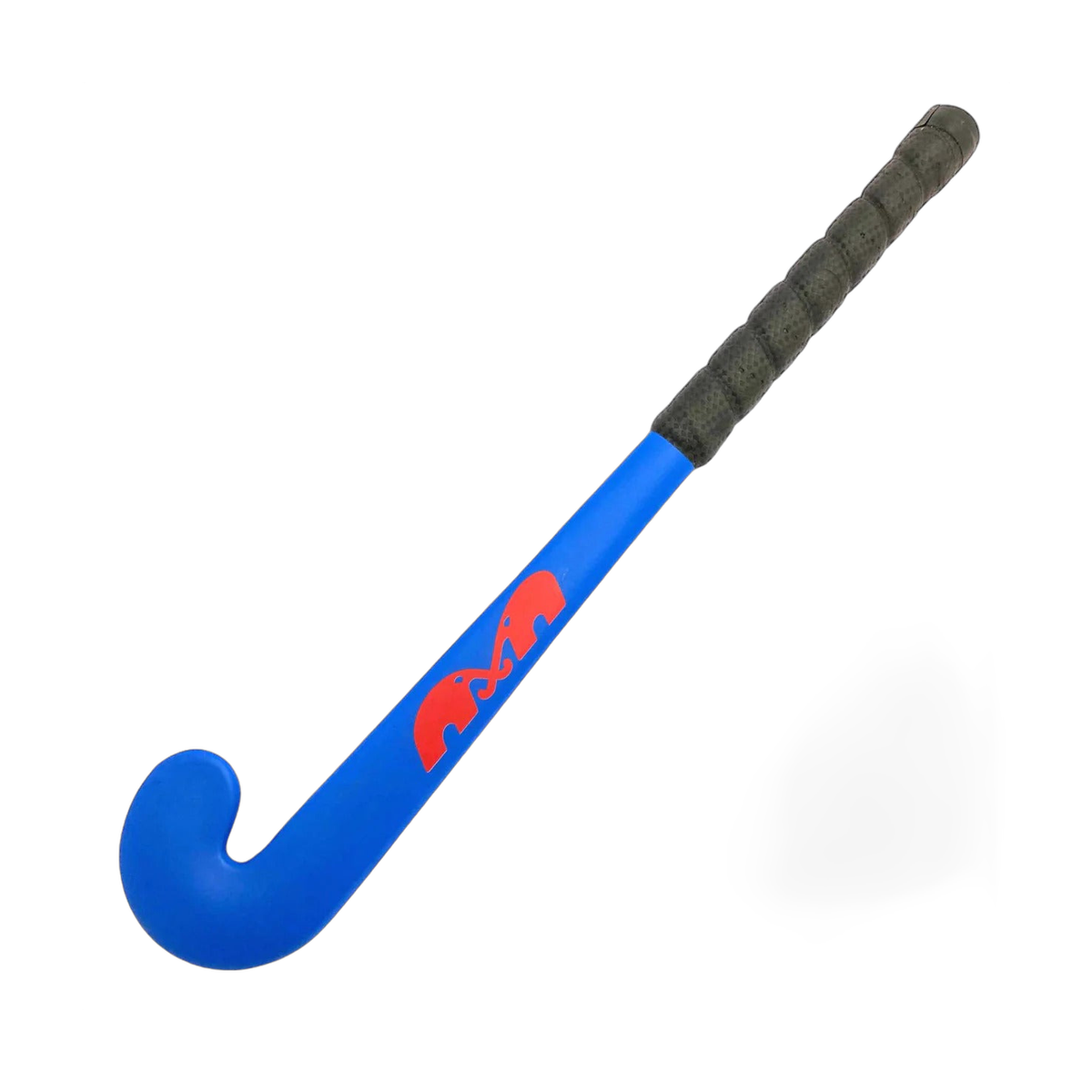 TK 18-inch mini field hockey stick with compact design and textured grip handle