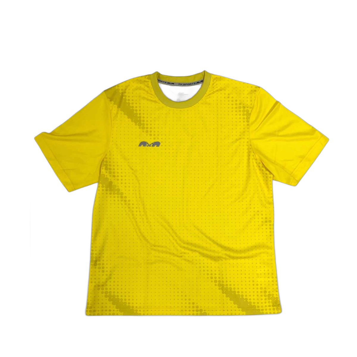TK performance goalkeeper jersey with short sleeves, crew neck design, and breathable fabric for comfort and mobility