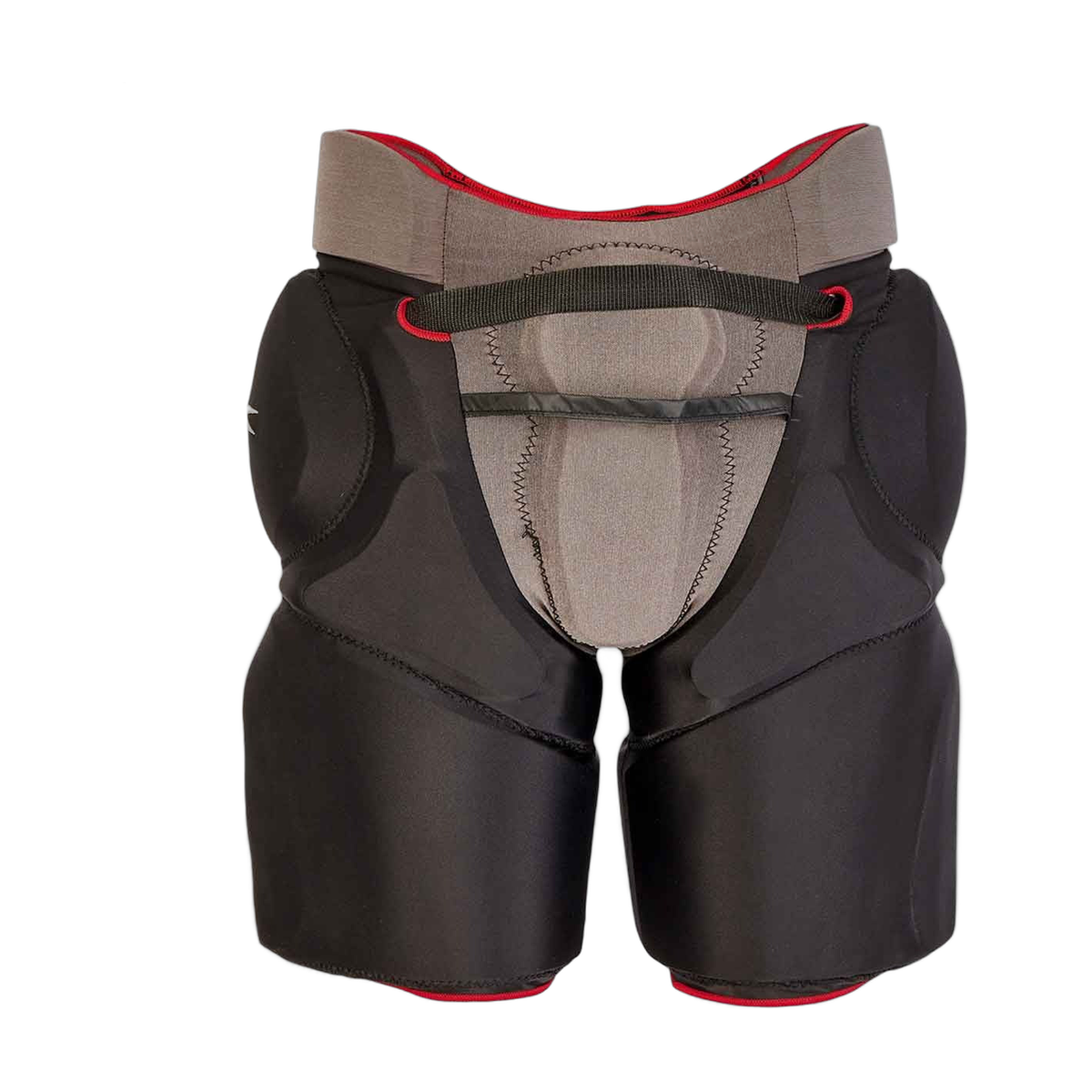 TK2 safety pants featuring high-density padding and a secure lace-up and buckle system to provide superior protection, stability, and comfort for goalkeepers