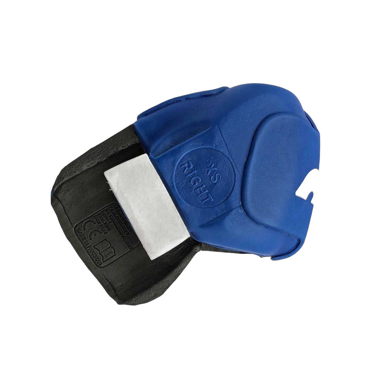 TK3 junior field hockey goalkeeper hand protector set featuring a foam blocker and glove with contoured shapes for protection and control.