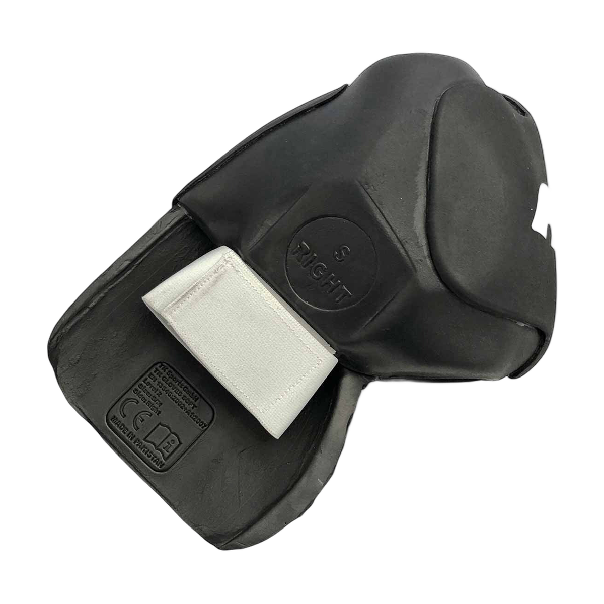 TK3 field hockey goalkeeper hand protector set featuring a foam blocker and glove with ergonomic shapes for protection and control.