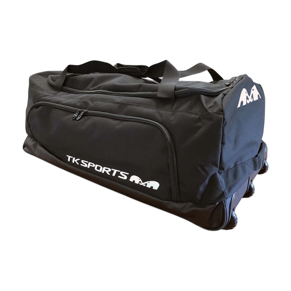 TK5 field hockey goalkeeping bag with large main compartment, multiple zip pockets, and carry handles for equipment storage