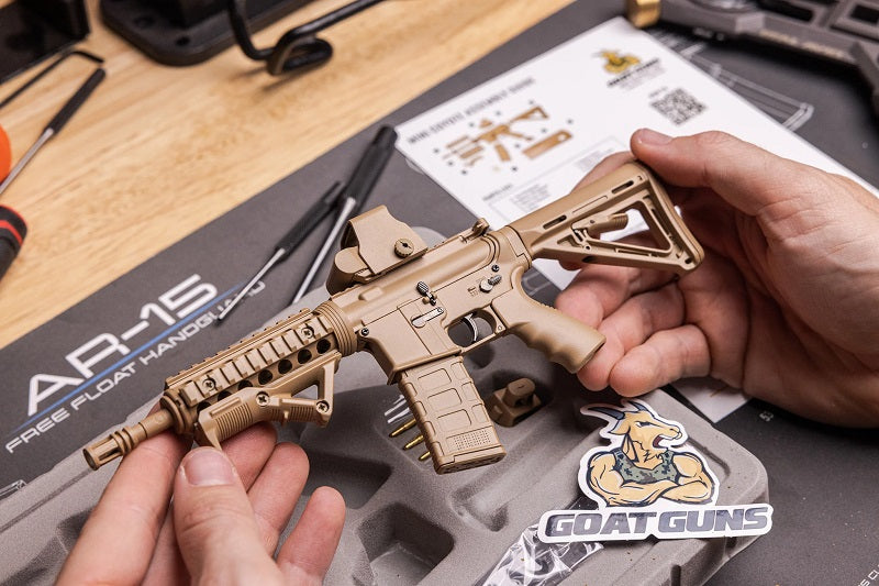1/3 Scale Die Cast AR15 Model, Coyote - View 3