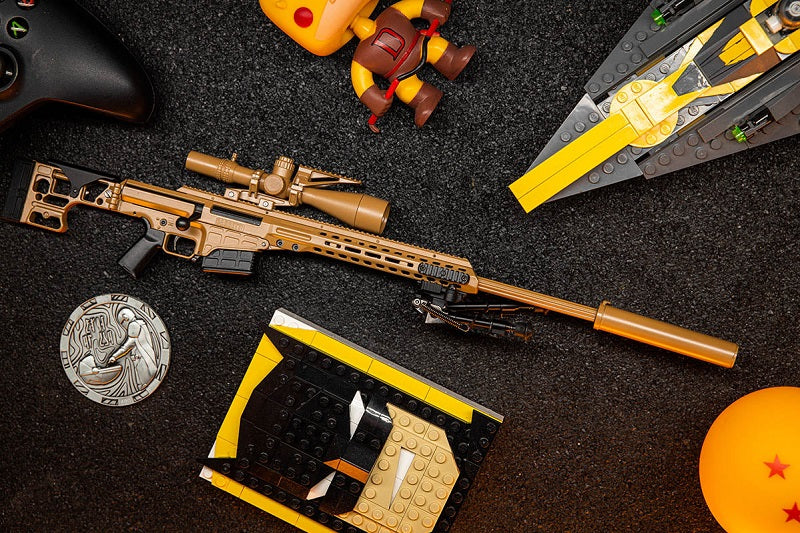 1/4 Scale Die Cast Barrett MK22 Model, Tan - View 2