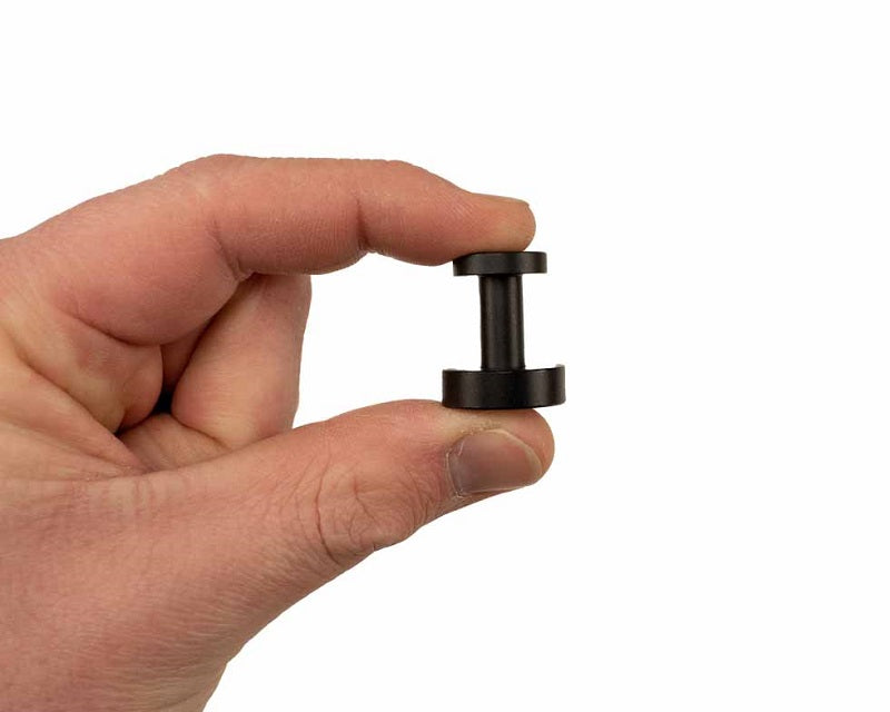 Adhesive Round Wall Peg Mounts for GoatGun Models - View 2
