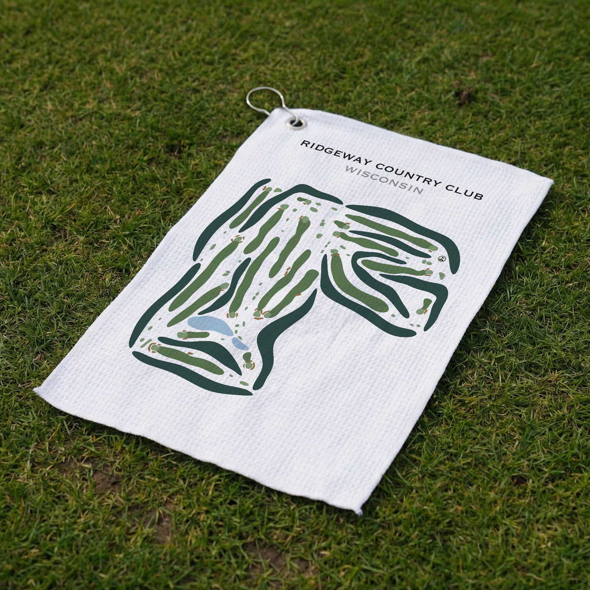 Ridgeway Country Club, Neenah, Wisconsin - Printed Golf Courses