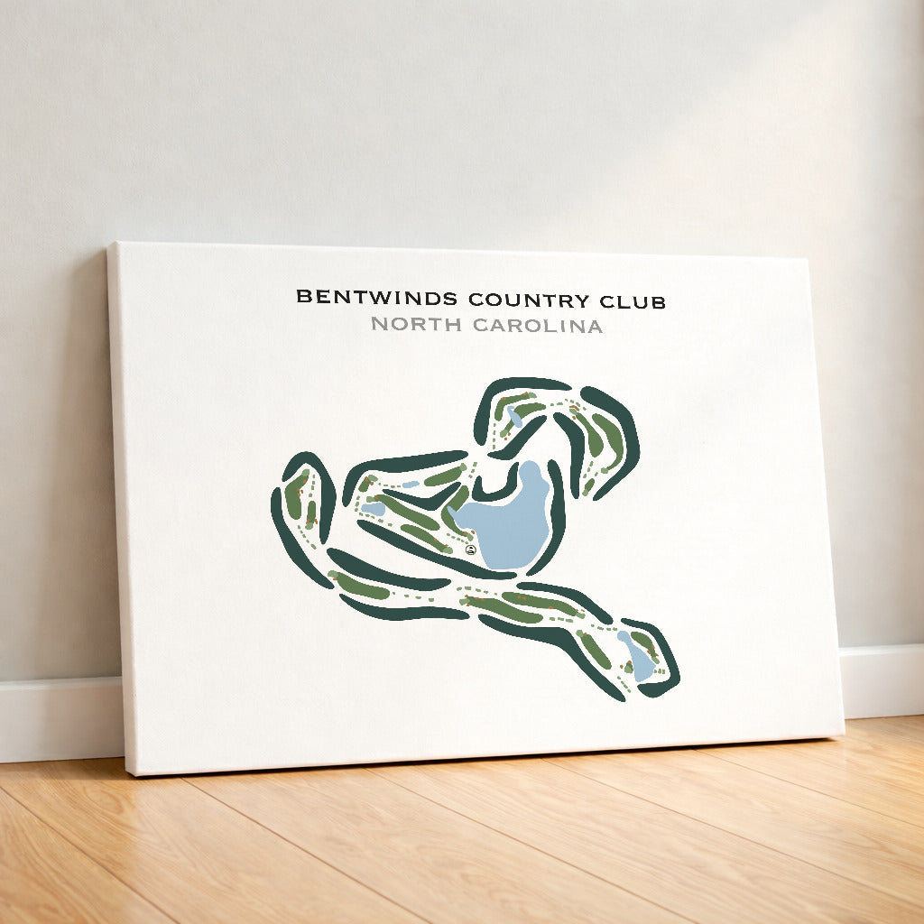 Bentwinds Country Club, North Carolina - Printed Golf Courses