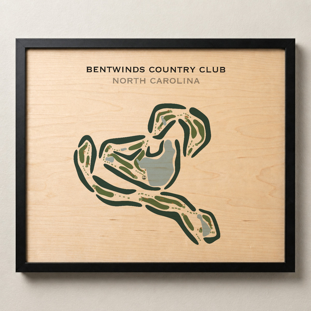 Bentwinds Country Club, North Carolina - Printed Golf Courses