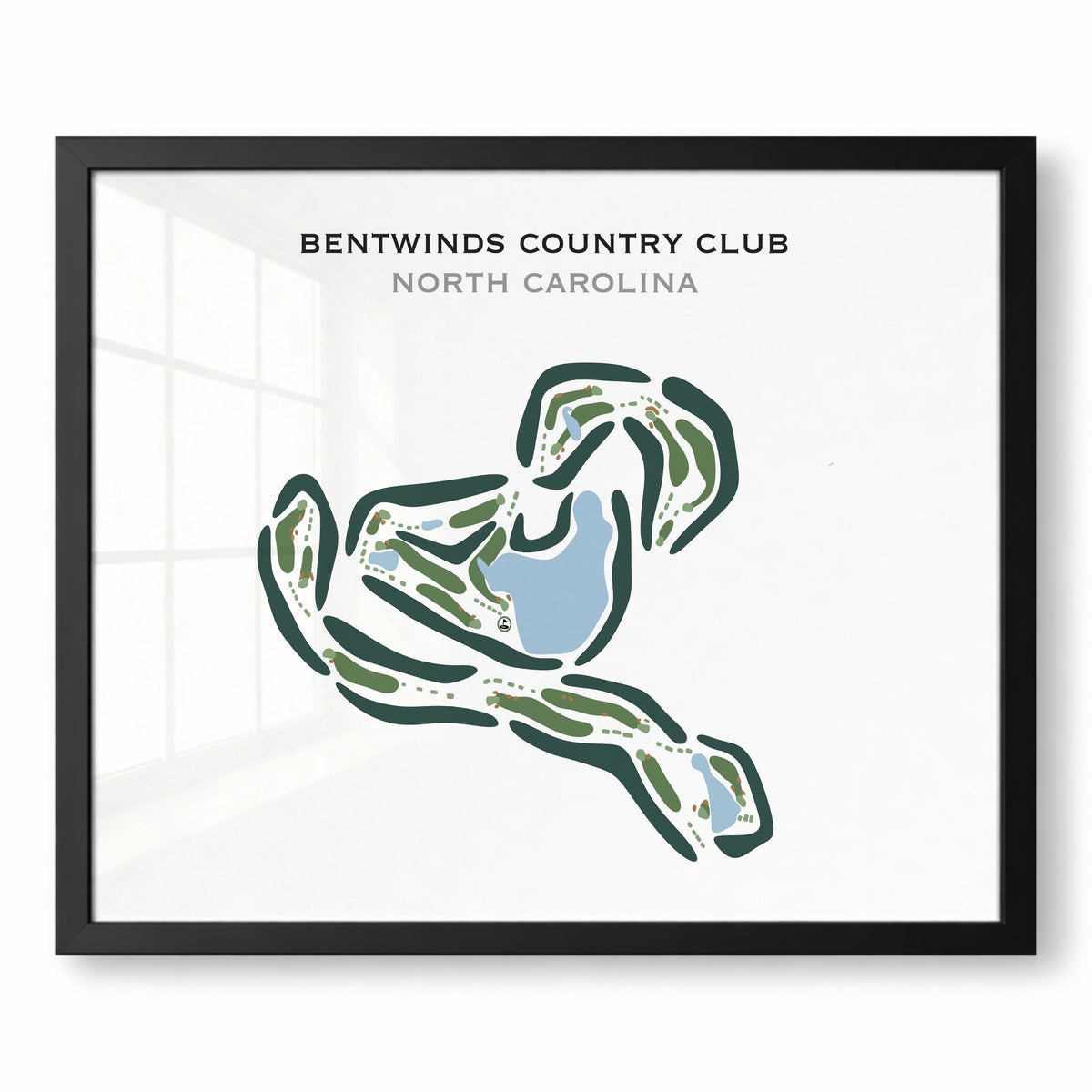 Bentwinds Country Club, North Carolina - Printed Golf Courses