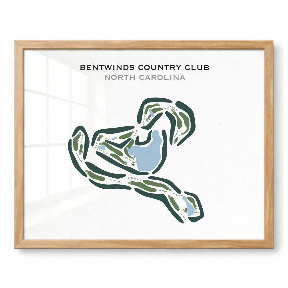 Bentwinds Country Club, North Carolina - Printed Golf Courses