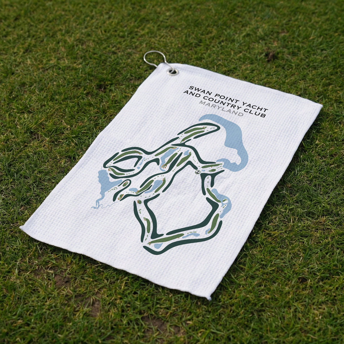 Swan Point Yacht & Country Club, Maryland - Printed Golf Courses