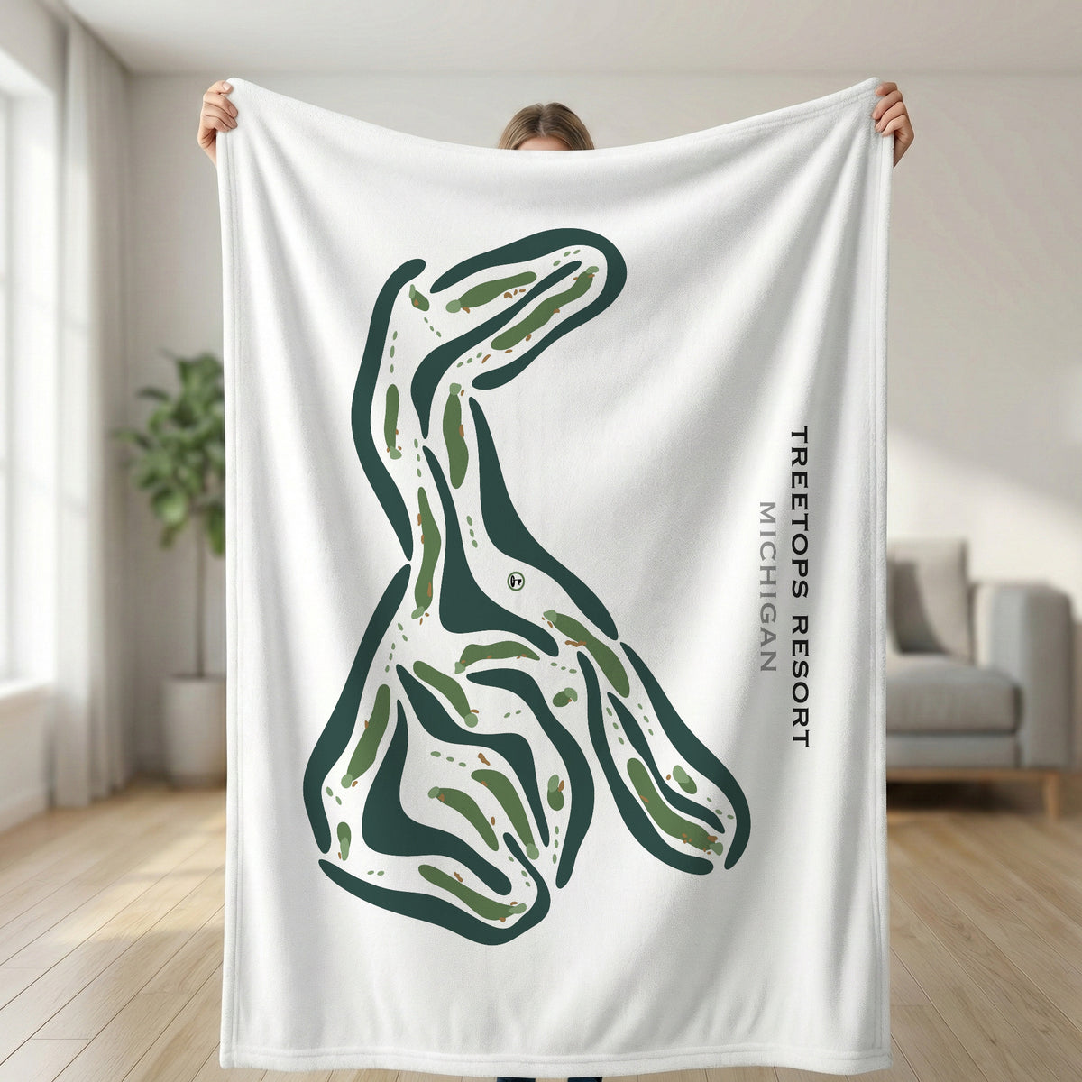 Treetops Resort, Michigan - Printed Golf Courses