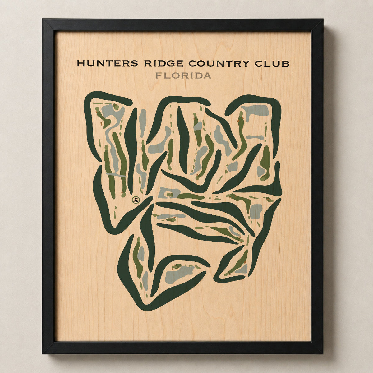 Hunters Ridge Country Club, Florida - Printed Golf Courses