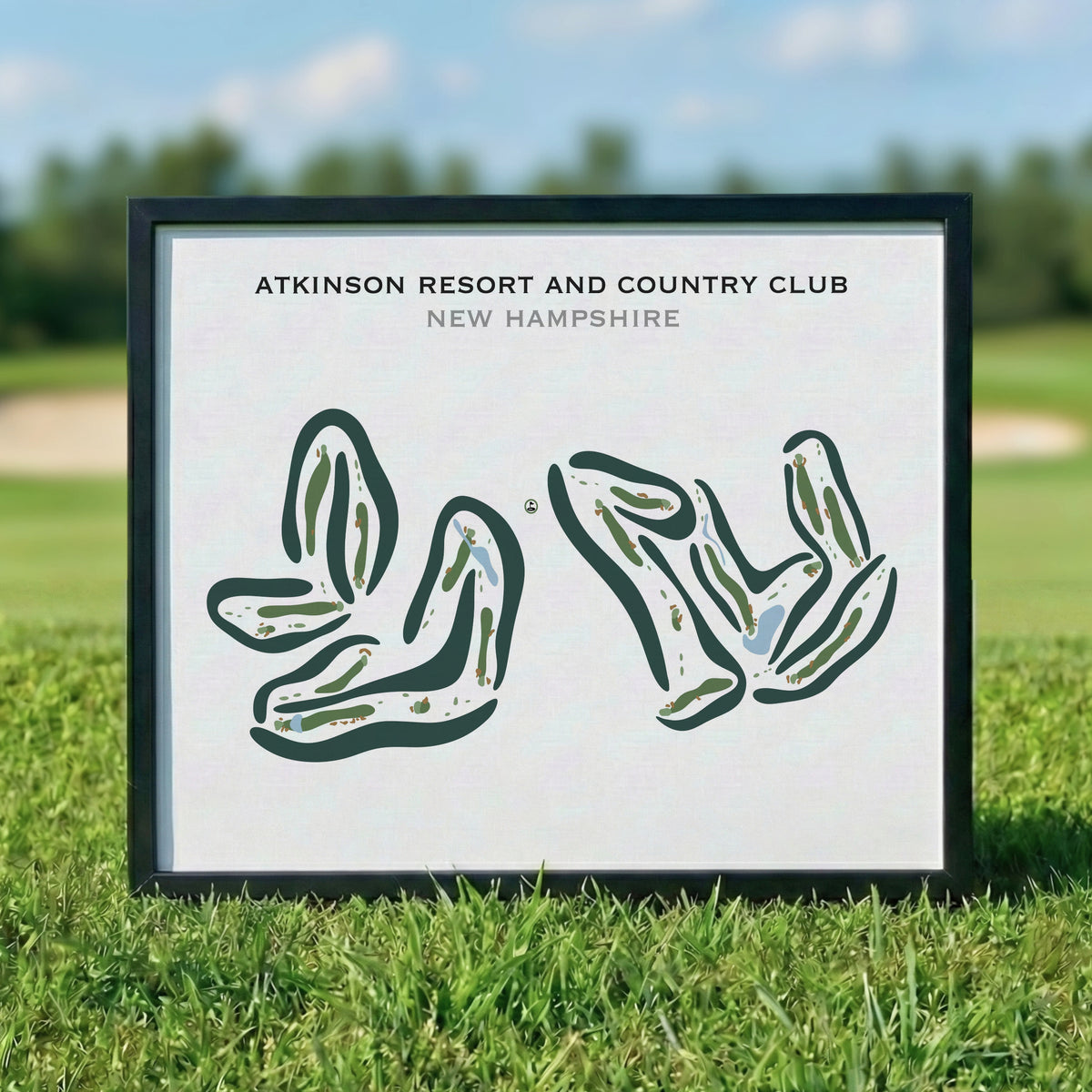 Atkinson Resort & Country Club, New Hampshire - Printed Golf Courses