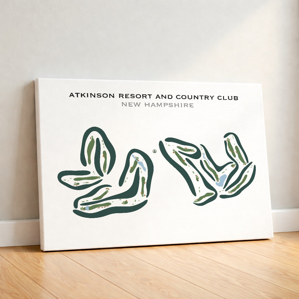 Atkinson Resort & Country Club, New Hampshire - Printed Golf Courses