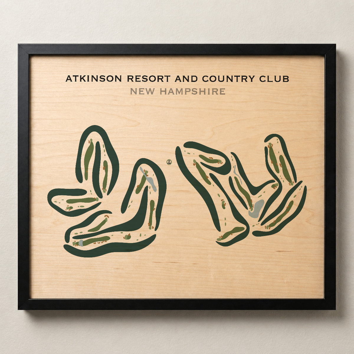 Atkinson Resort & Country Club, New Hampshire - Printed Golf Courses