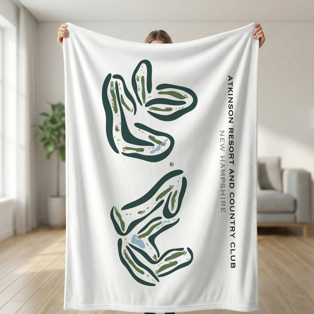Atkinson Resort & Country Club, New Hampshire - Printed Golf Courses