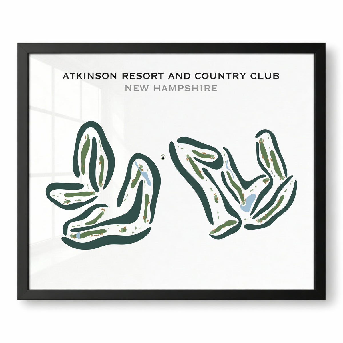 Atkinson Resort & Country Club, New Hampshire - Printed Golf Courses