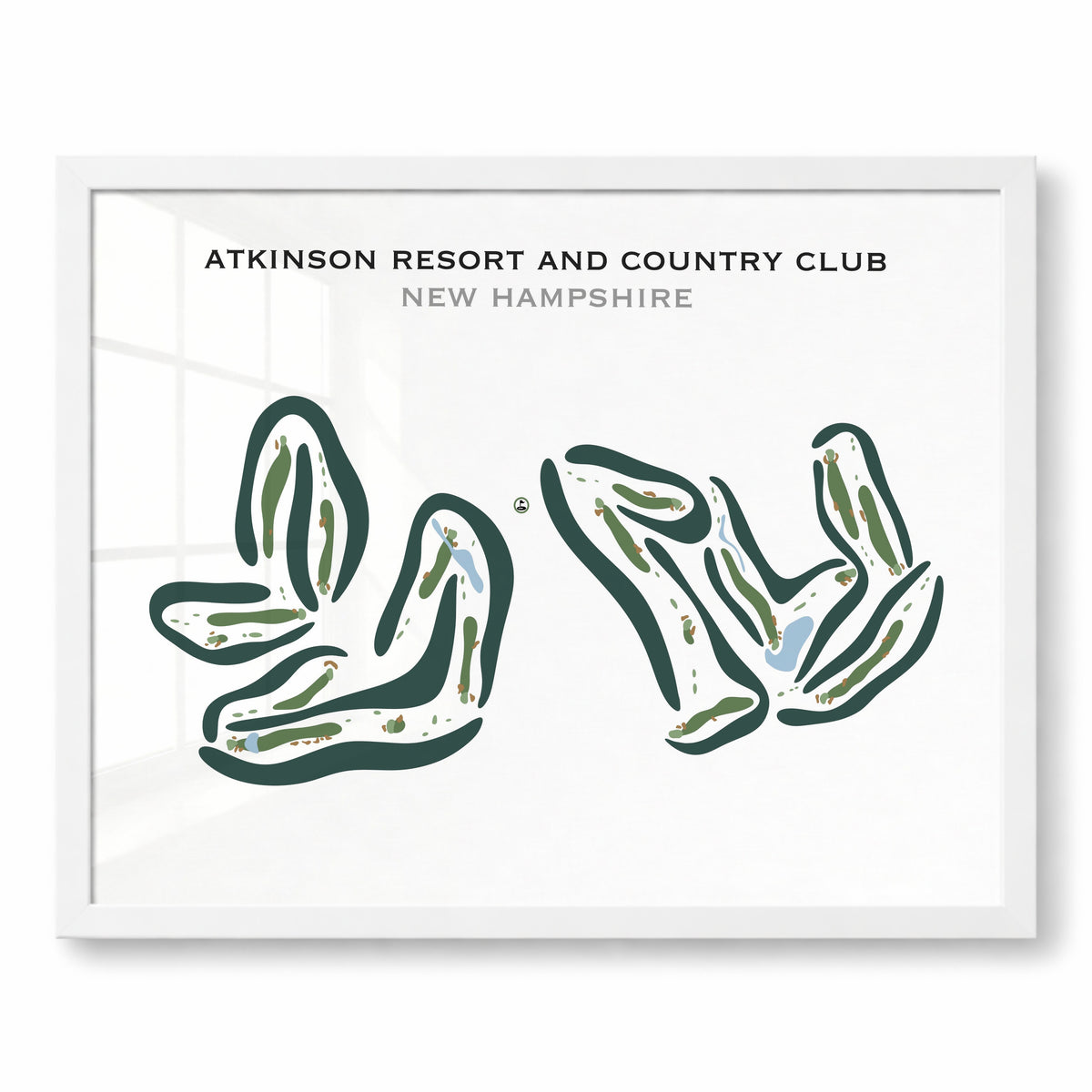 Atkinson Resort & Country Club, New Hampshire - Printed Golf Courses