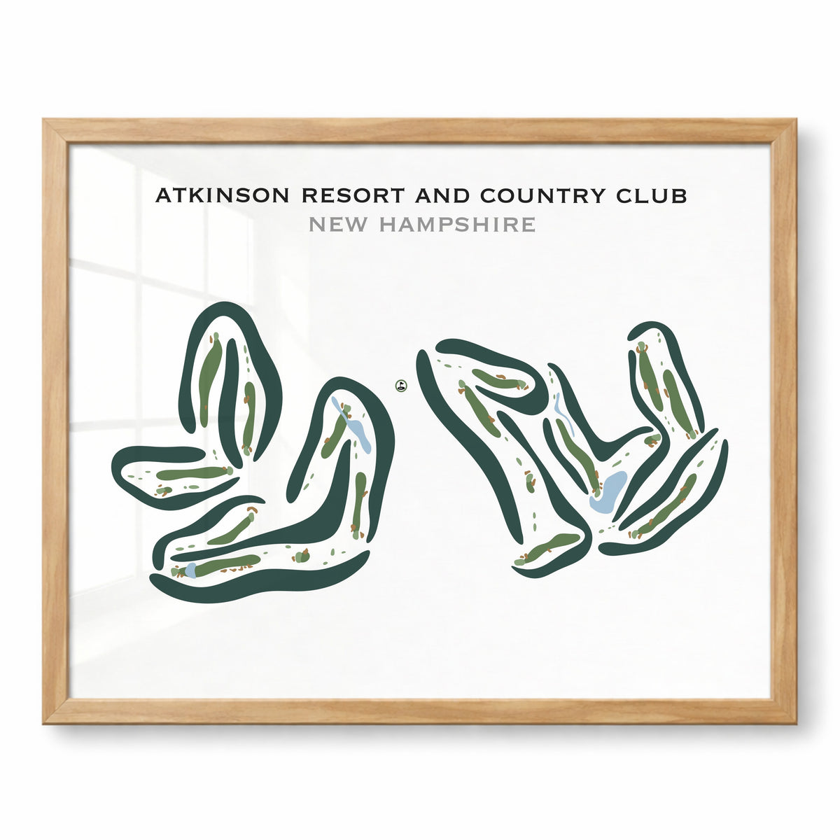 Atkinson Resort & Country Club, New Hampshire - Printed Golf Courses
