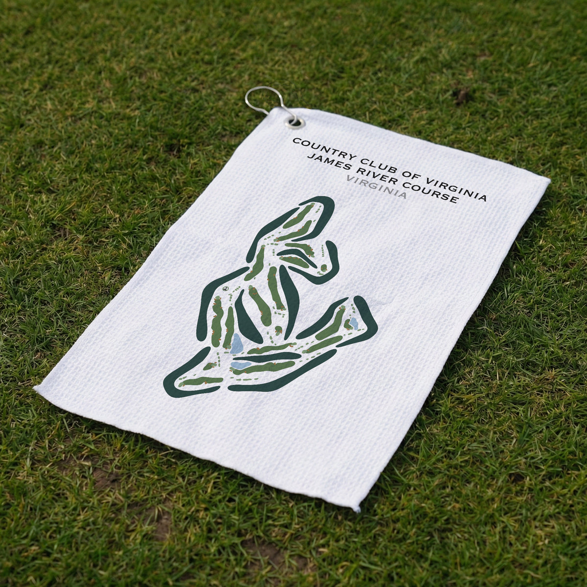 Country Club of Virginia - James River, Virginia - Printed Golf Courses