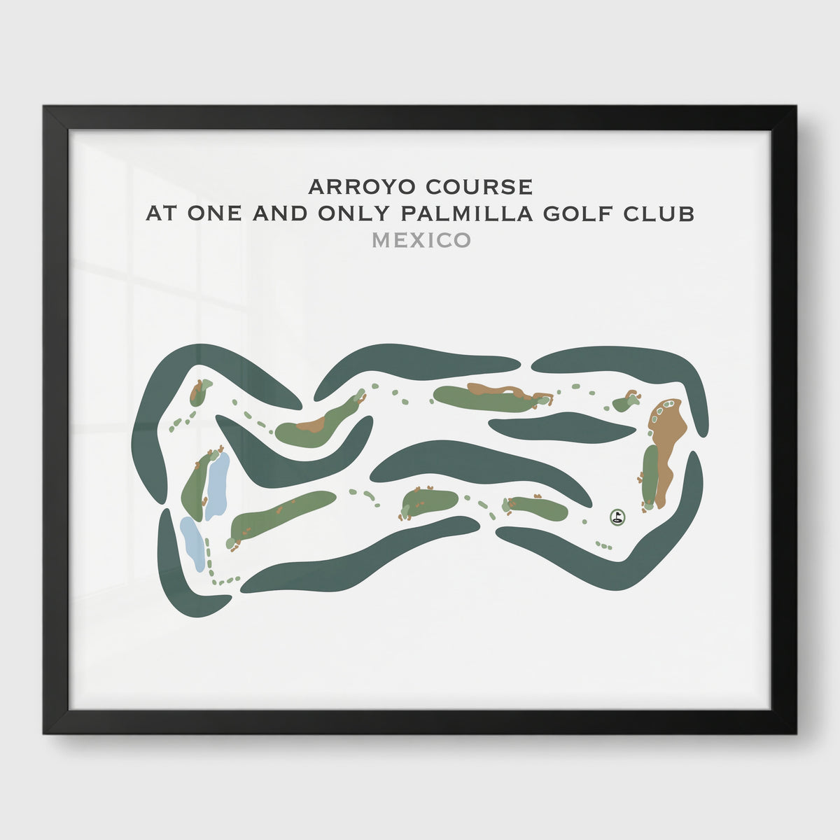 Arroyo Course at One and Only Palmilla Golf Club, Mexico - Printed Golf Courses