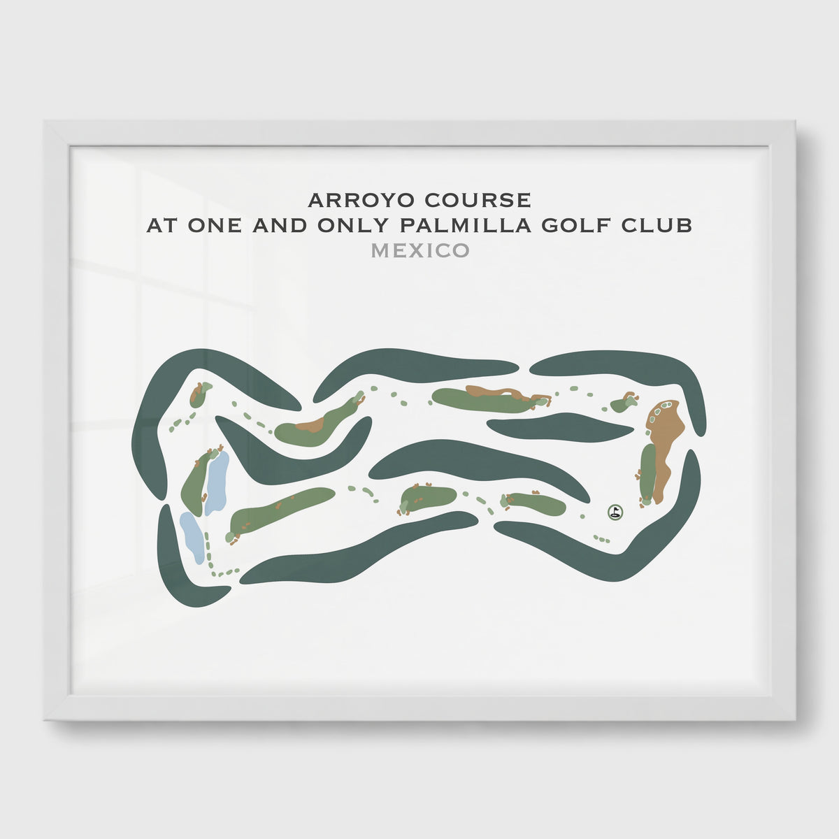 Arroyo Course at One and Only Palmilla Golf Club, Mexico - Printed Golf Courses