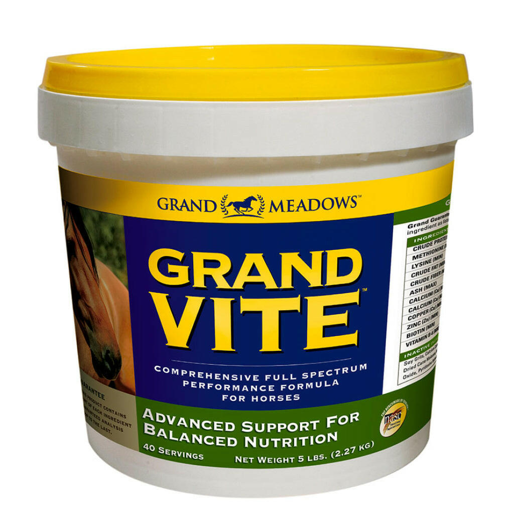 Grand Meadows Grand Vite Comprehensive Full Spectrum Performance Supplement for Horses