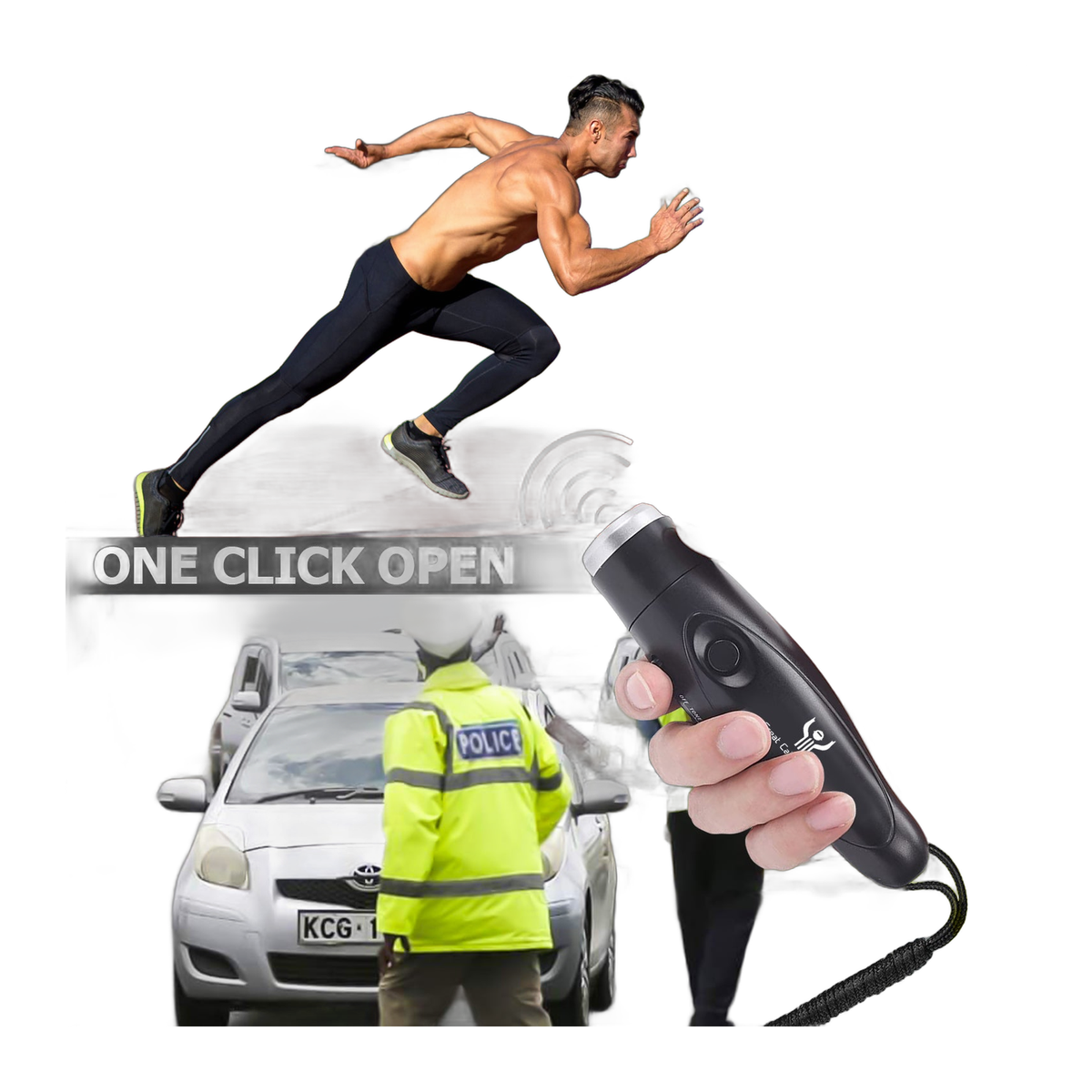 Great Call Athletics Electronic Whistle Black - alt view 4