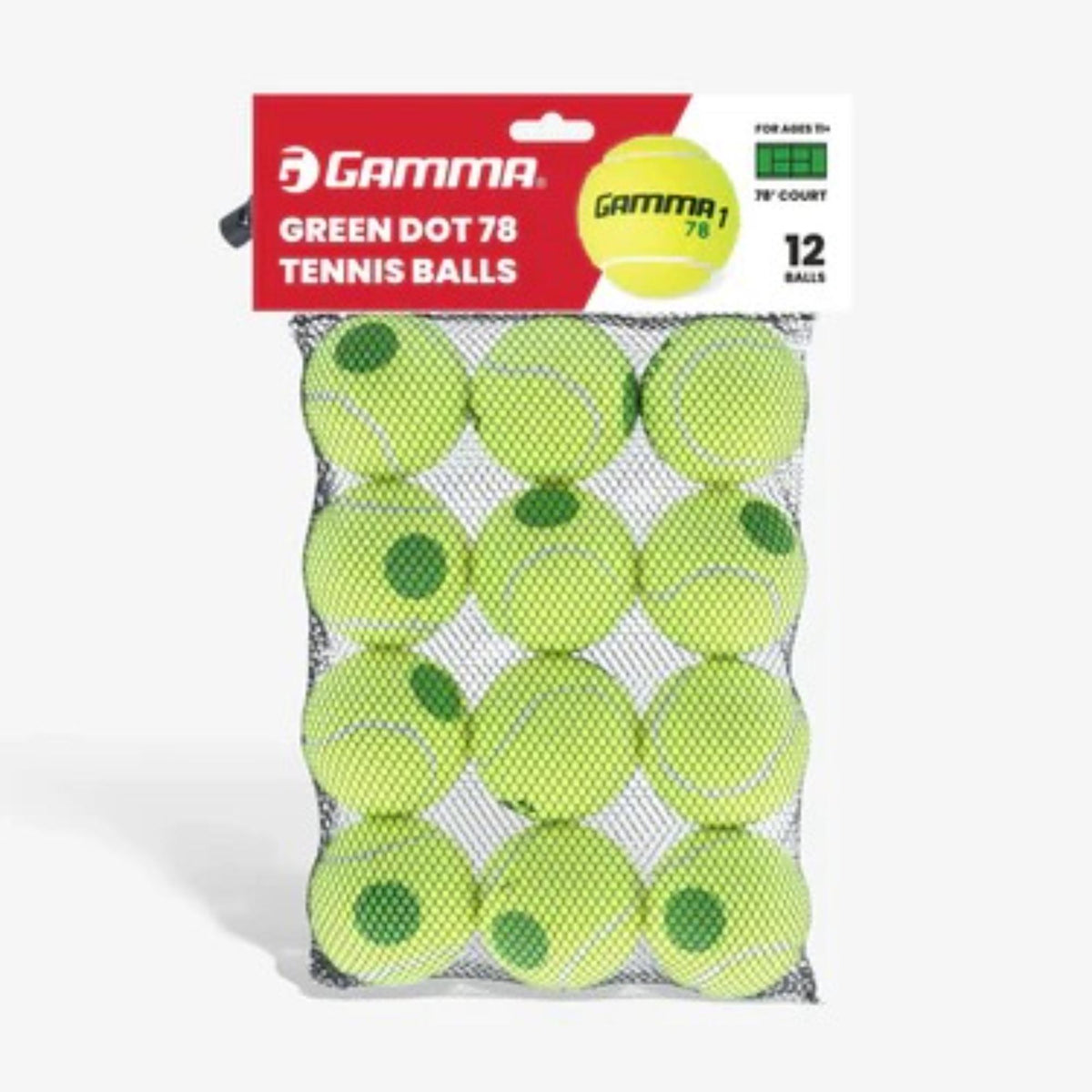 Tennis ball with a durable felt surface and printed branding, designed for controlled play and training.
