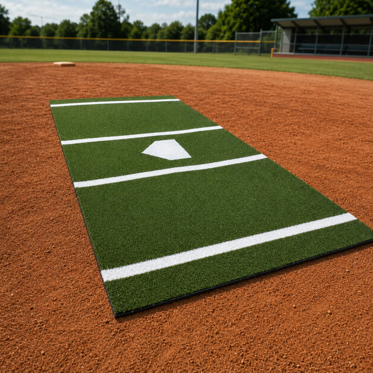 Cimarron Commercial Batting Cage Bundle, 70' Deluxe Commercial Complete Frame - Alternate View 3