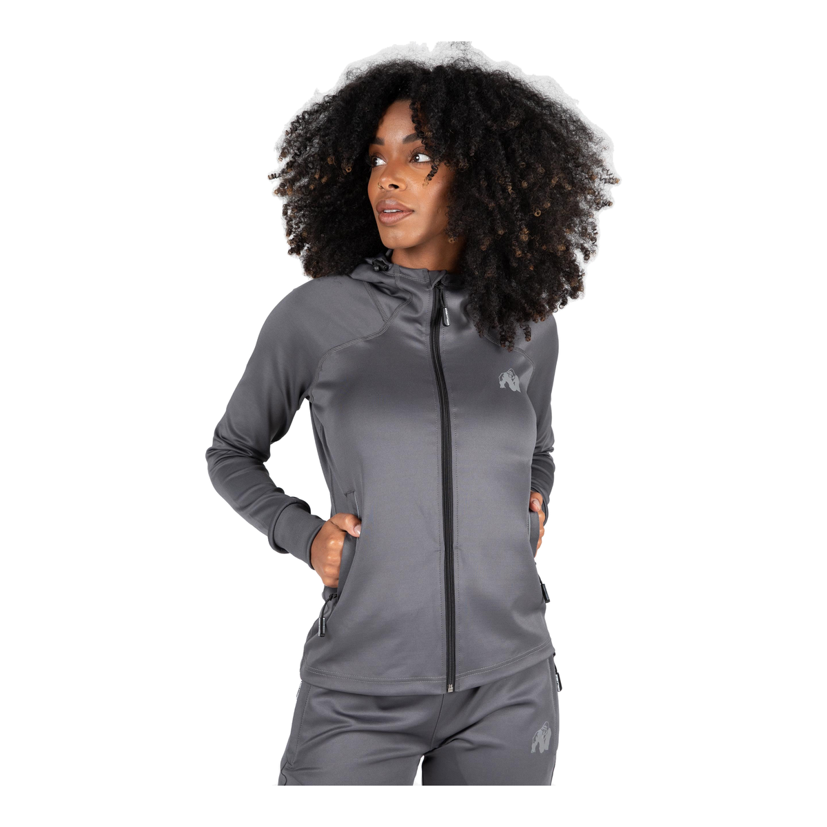 Halsey Track Jacket - Gray product photo