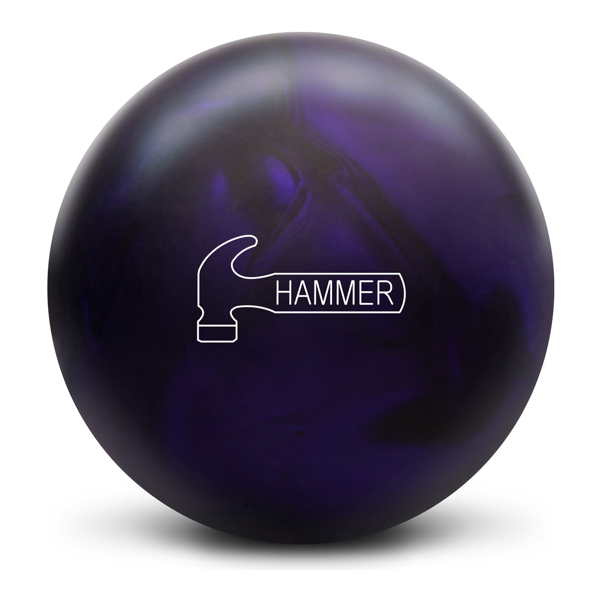 Hammer Purple Pearl Urethane Bowling Ball in Purple Pearl - side