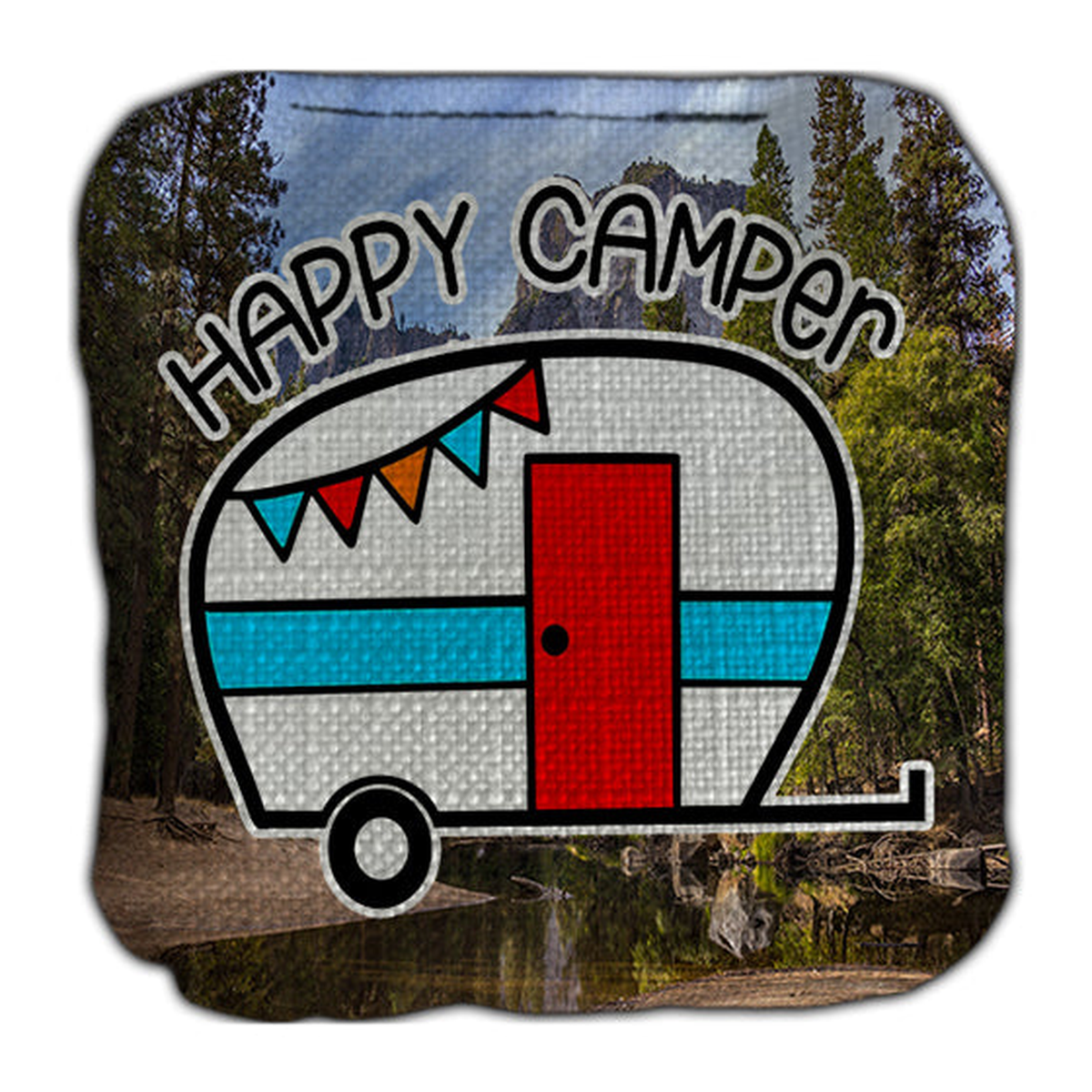 Happy Camper Cornhole Bags Set of 4 product photo