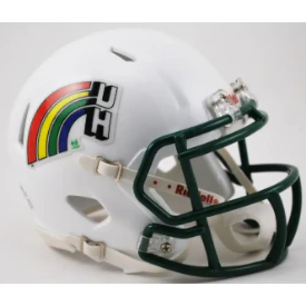 Hawaii Warriors NCAA Mini Speed Football Helmet Retro - NCAA