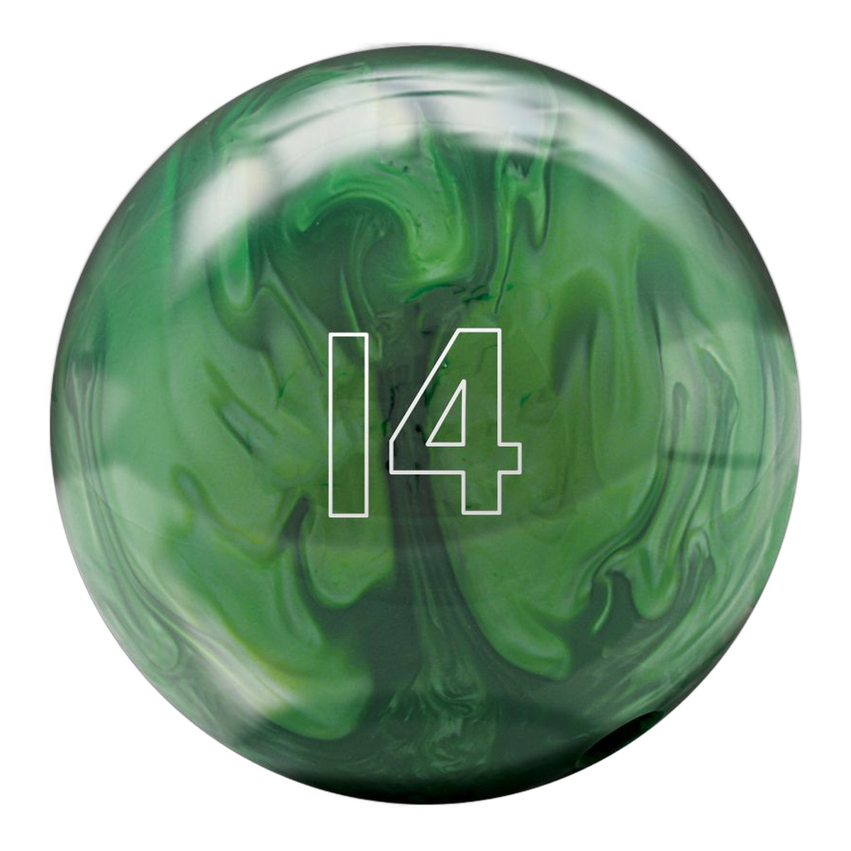 BRC Lime Green House Ball 6lb S Drilled