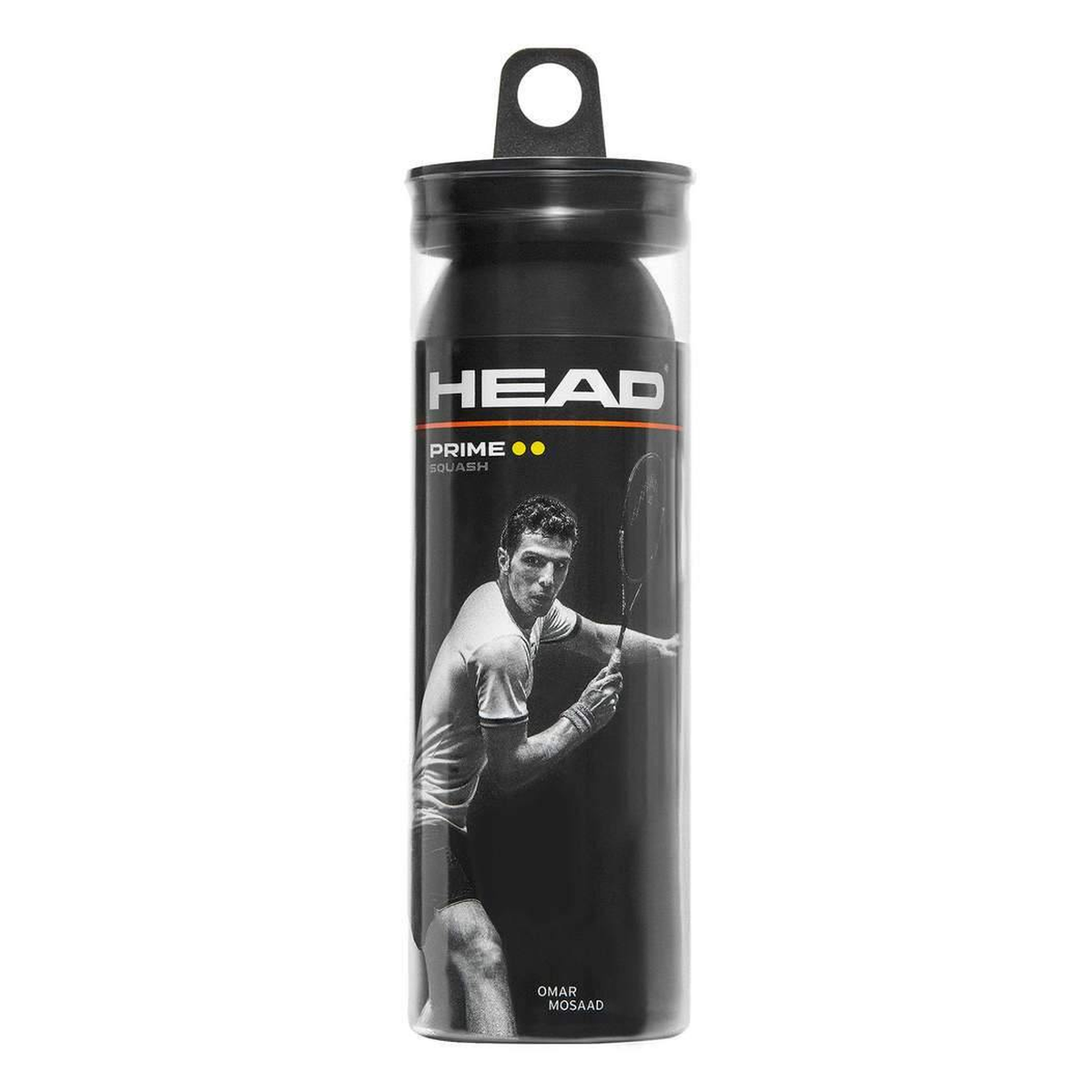Head 287316 Prime Squash Balls Double Yellow Dot
