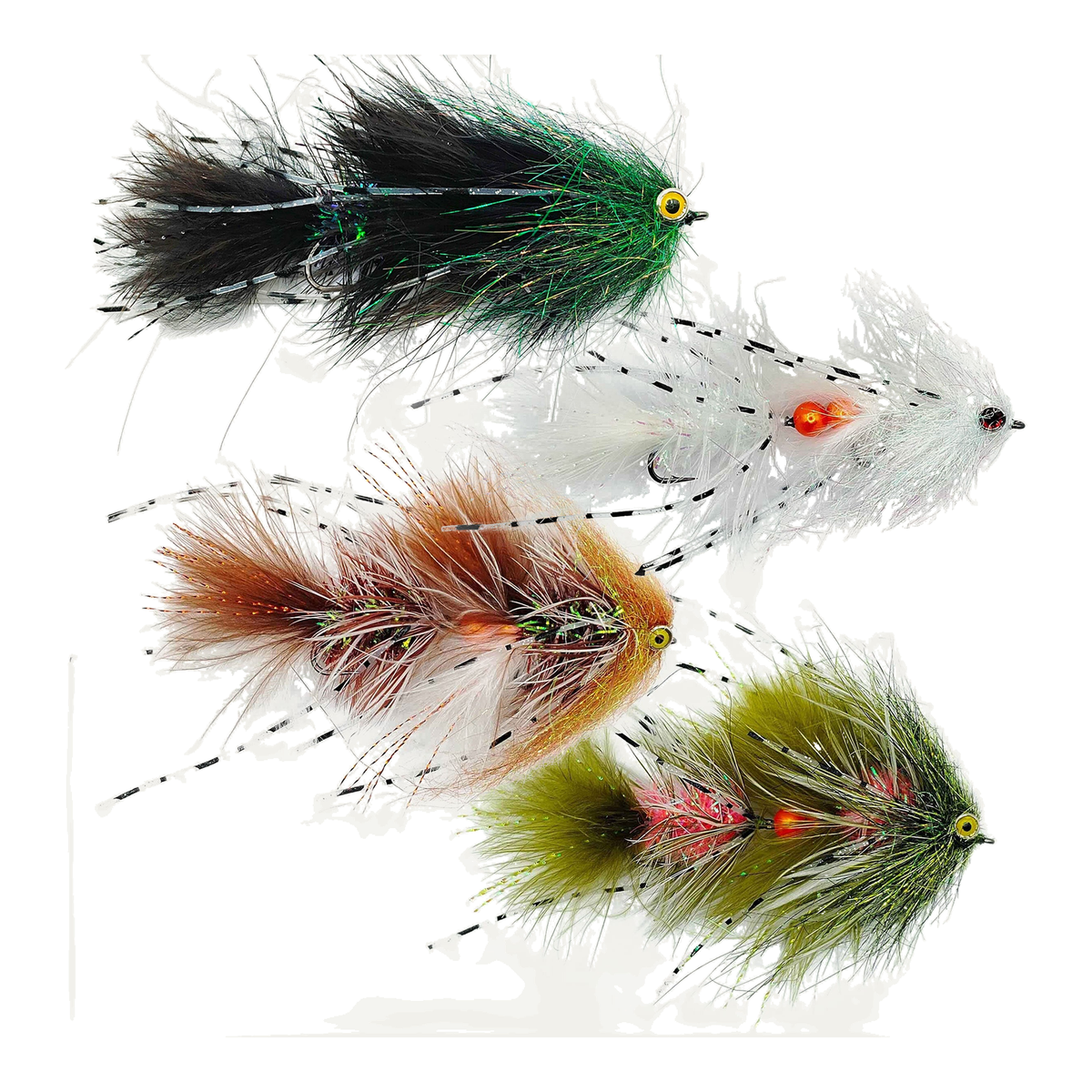 Heisenberg Articulated Streamer Assortment - FLY-REG-2410-TRO - Great Call Athletics