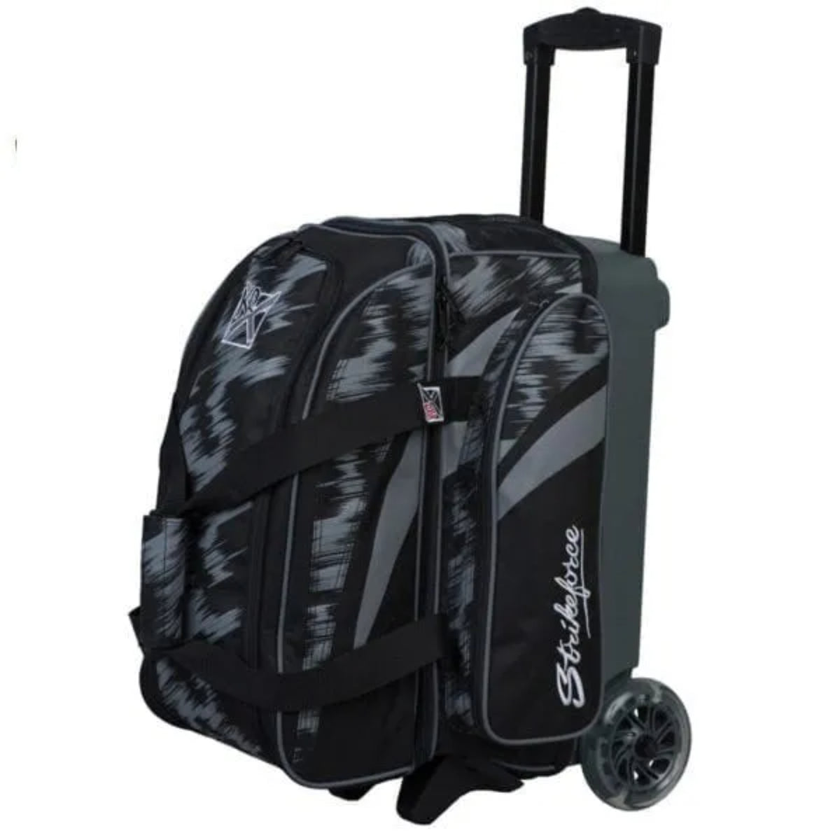 KR Cruiser 2 Ball Double Roller Scratch Bowling Bag