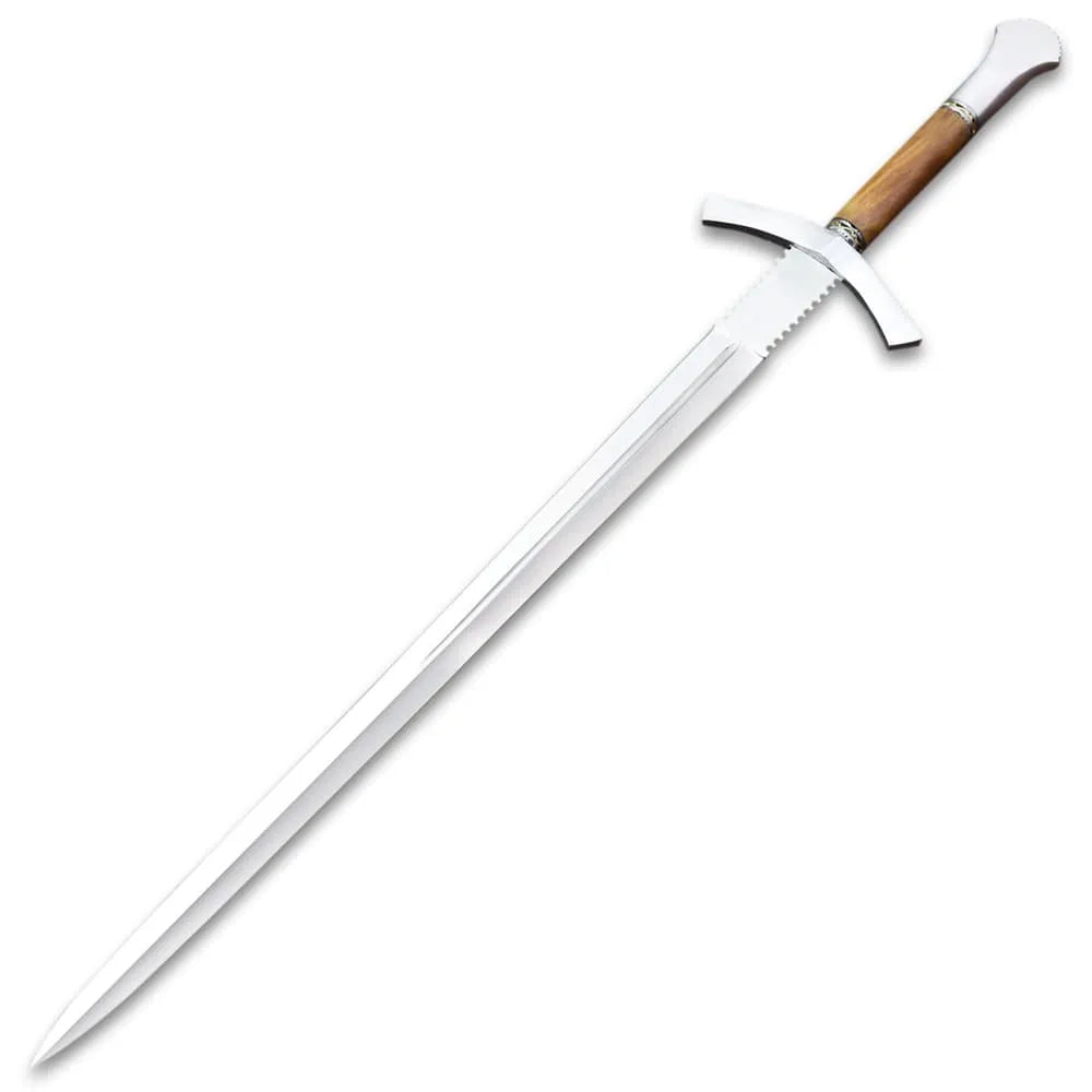 Medieval Forester Sword With Scabbard - Stainless Steel Blade Replica