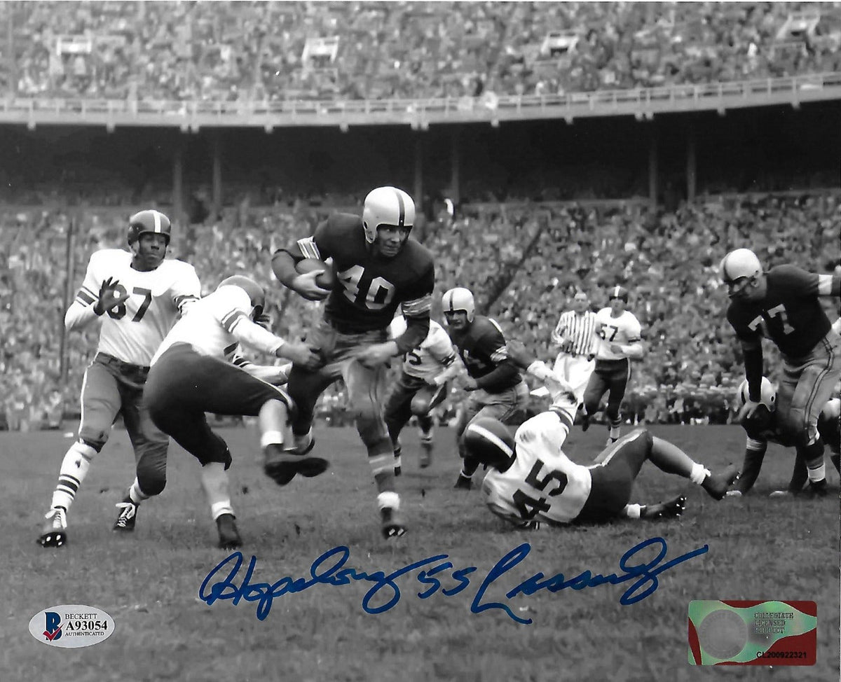 Howard Hopalong Cassady Autographed Ohio State Buckeyes 8x10 Photo Beckett Authenticated #1