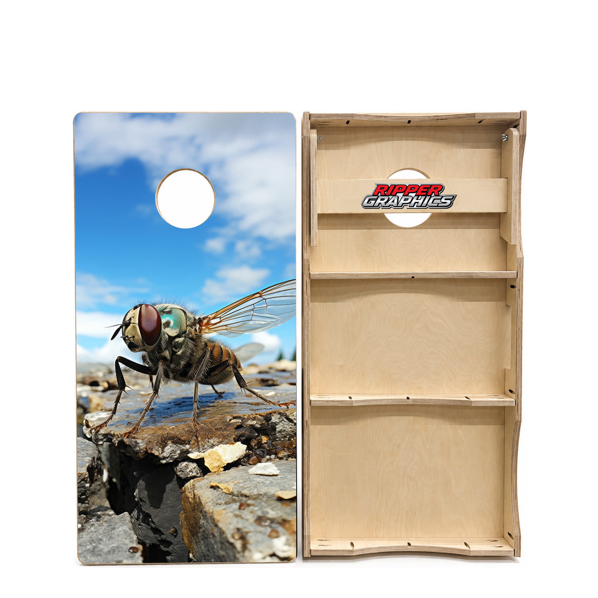 House Fly Cornhole Design product photo