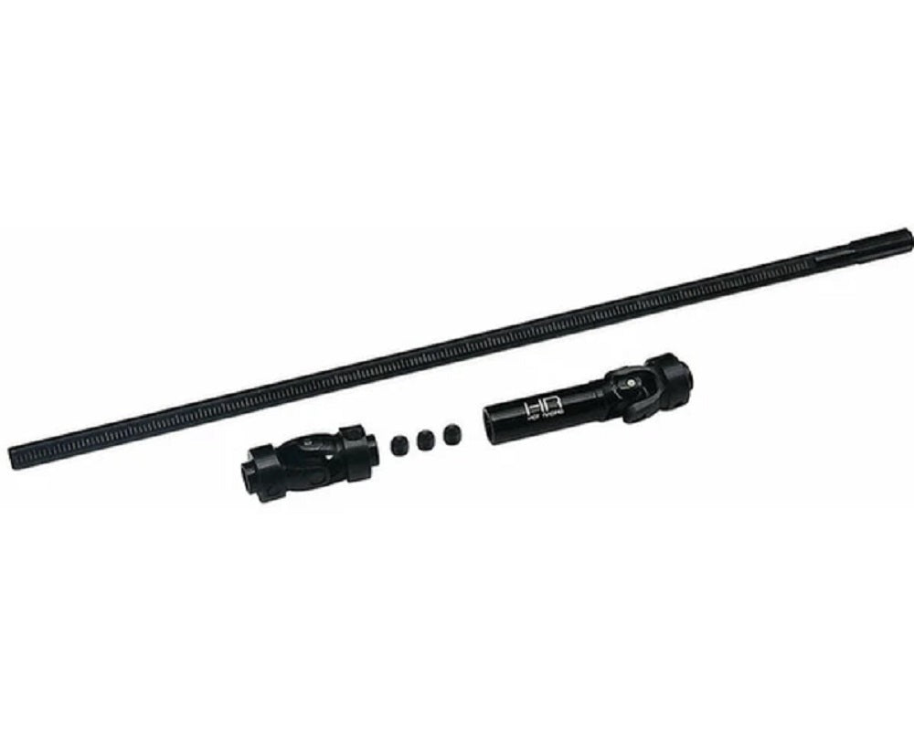Black Cut to Length Center Driveline with Scale U-Joints